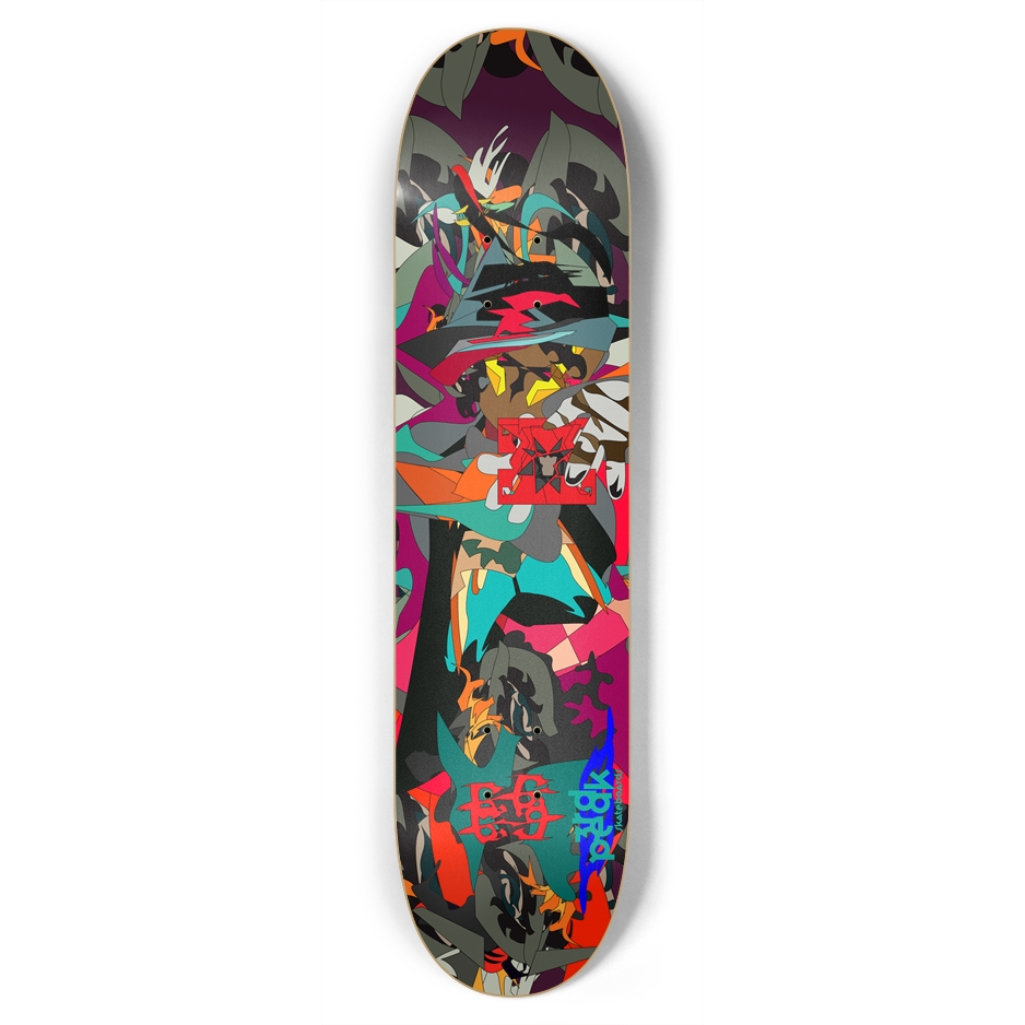 3rd Peak Attires Say Skateboard