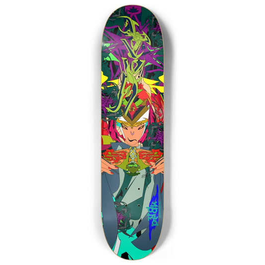 3rd Peak "Seek" Modern Glyphic 8.0" Skateboard