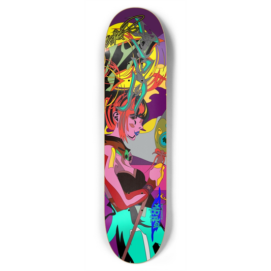 3rd Peak "Seek" Frosted Lemon Skateboard